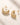 18K Gold Plated textured hoop earrings with sculptural curved design – ENVYONE