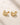 18K Gold Plated premium stainless steel ENVYONE hoop earrings with an intertwined sculptural design.