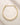 18K Gold Plated ENVYONE Stainless Steel collar necklace with a smooth sculptural design on a light beige stone surface.